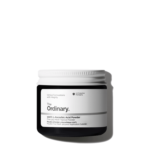 100% L-Ascorbic Acid Powder pure Vitamin C for brightening, uneven skin tone, and anti-aging