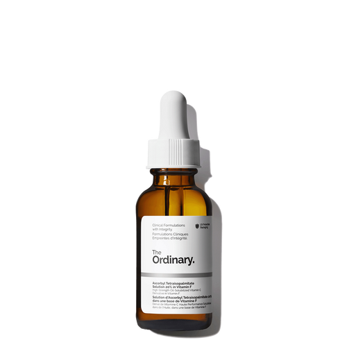 Ascorbyl Tetraisopalmitate Solution 20% in Vitamin F vitamin C serum for brightening, uneven skin tone, and anti-aging