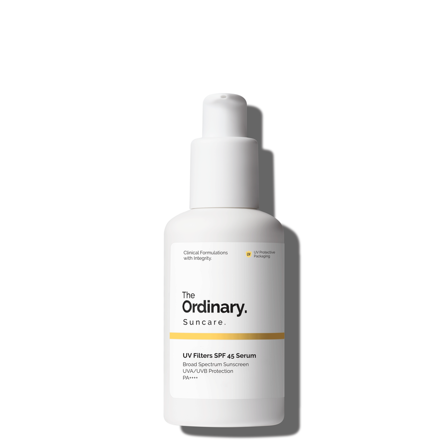 UV Filters SPF 45 Serum bottle